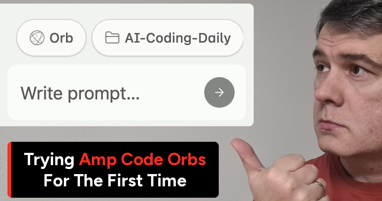 Orbs by Amp Code: No Need for Local Claude/Codex Anymore?